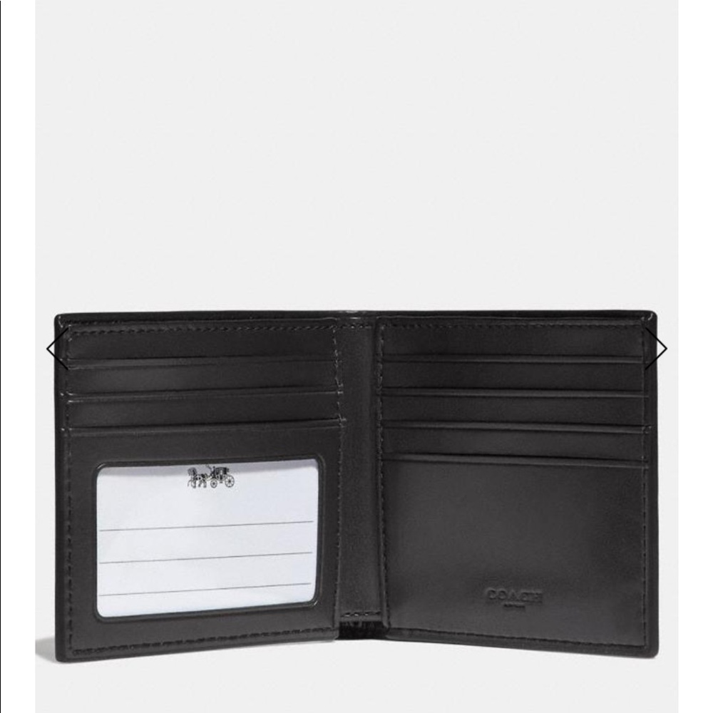 Coach Id Billfold Wallet In Signature Canvas - Picture 3 of 5